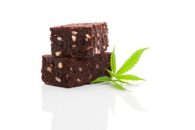 Marijuana brownie 