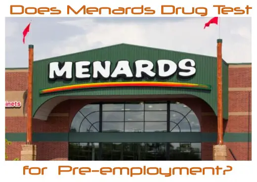 Does Menards Drug Test for Pre-employment