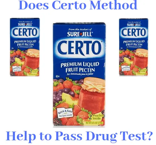 Does Certo Help to Pass Drug Test