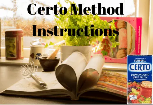 Certo Method Instructions