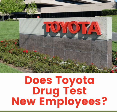 Does Toyota Drug Test New Employees?